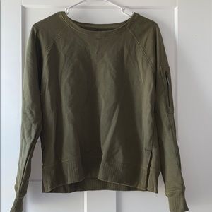 army green long sleeve